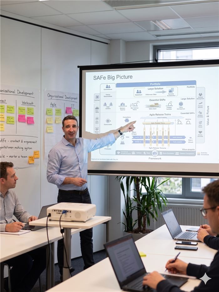 Angel Perez Valence präsentiert das SAFe Big Picture