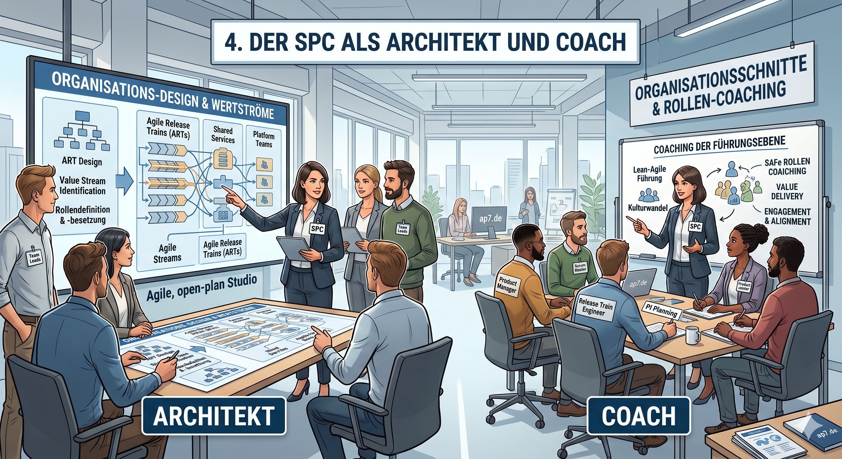 Der SPC als Organisations-Architekt und Rollen-Coach